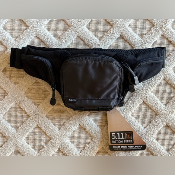 5.11 Tactical Select Carry Pistol Pouch in Charcoal/Black, Style 58604 Hunting - Picture 2 of 15